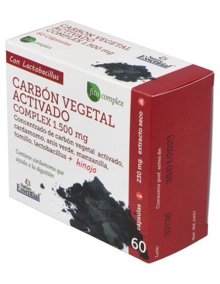 Carbon Vegetal Activo Complex 60Cap.