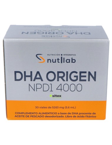 Nutilab Dha Origen Npd 4000 30 Ampollas