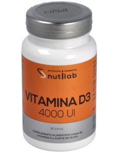 Vitamina D3 4000Ui 60Perlas