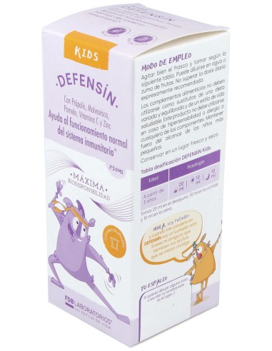 Defensin Kids 250Ml.