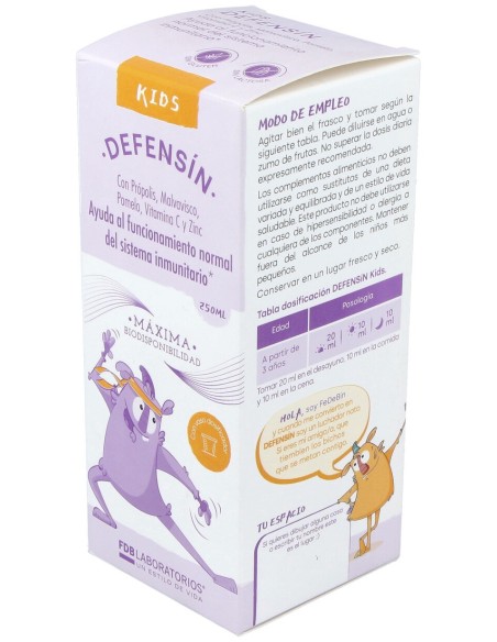 Defensin Kids 250Ml.