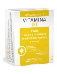 Fdb Vitamina D3 4000Ui 60 Perlas