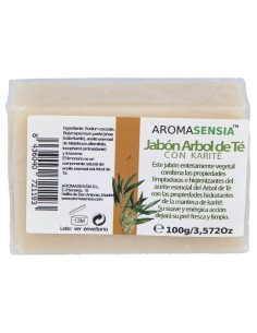 Aromasensia Jabón Arbol De Te (Con Manteca De Karité) 100...