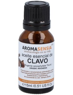 Aromasensia Aceite Esencial De Clavo 15Ml