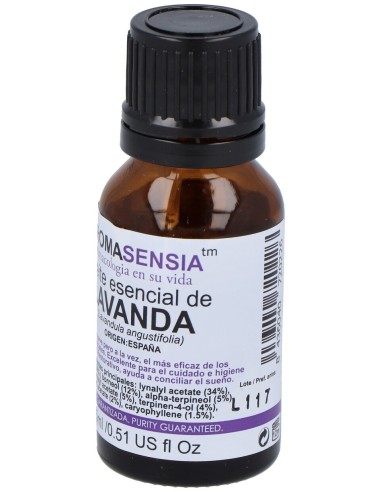 Aromasensia Aceite Esencial De Lavanda 15Ml