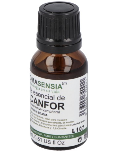 Aromasensia Aceite Esencial De Alcanfor 15Ml