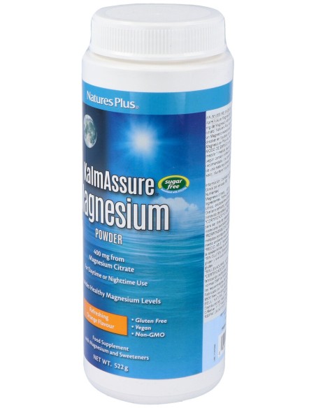 Natures Plus Kalmassure Magnesio Polvo 522G