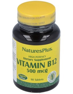 Nature'S Plus Vitamina B12 500Mcg 90Caps