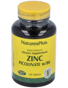 Nature'S Plus Picolinato De Zinc 120Comp