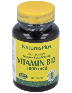 Nature'S Plus Vitamina B12 1000Mcg 90Comp