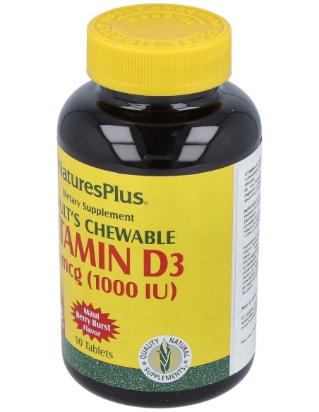 Natures Plus Vitamina D3 1000Iu 90Compr