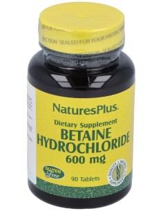 Nature'S Plus Betaina Hcl 600Mcg 90Comp