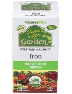 Garden Source Of Life Iron Hierro 30Cap.