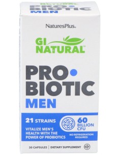 Natures Plus Gi Natural Probiotic Men 30Caps