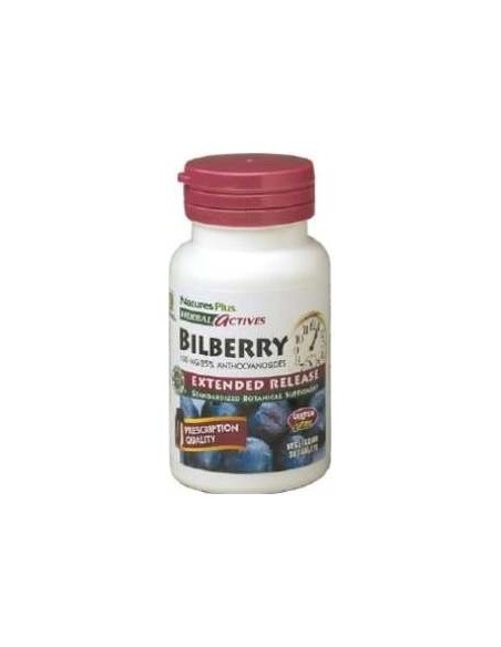 Nature'S Plus Bilberry Arándano Azul 30Comp