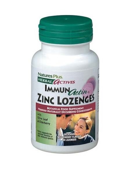 Nature'S Plus Immunactin Zinc 60Comp
