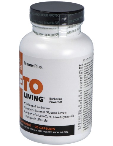 Keto Living Sugar Control 90Cap.