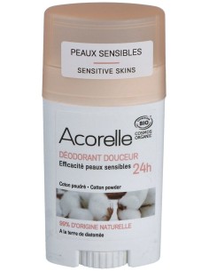 Acorelle Desodorante Barra Suave Algodón 45G