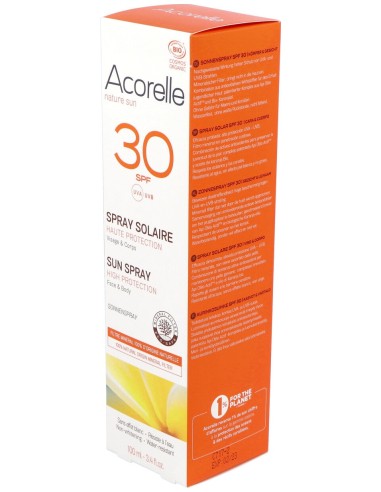Spray Solar Spf30 Acorelle 100Ml