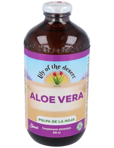 Lily Of The Desert Aloe Vera Pulpa Hoja  99_7%...