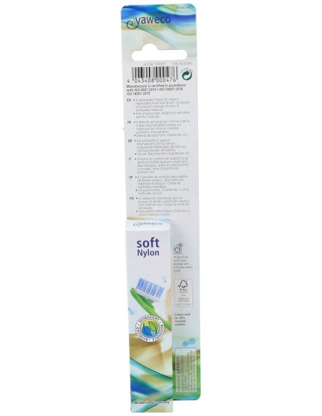 Recambios Cepillo Dent. Nylon Soft 4Ud.