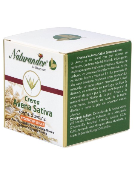 Fleurymer Crema Hidratante De Avena Sativa 50Ml