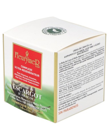 Crema Caracol+Ac. Hialuronico+Aloe 50Ml.