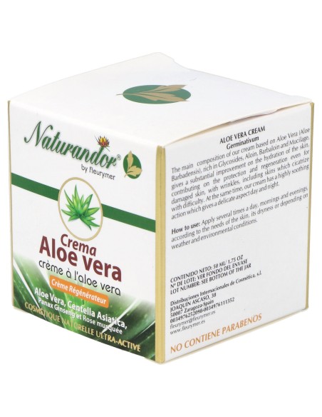 Fleurymer Crema De Aloe Vera 50Ml