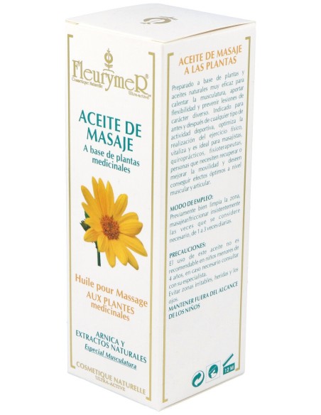 Fleurymer Aceite Masaje Plantas