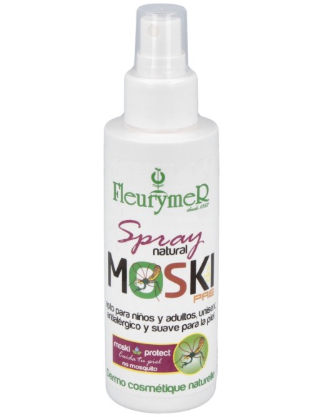 Moskidol Pre Spray Natural Antimosquitos 125Ml.