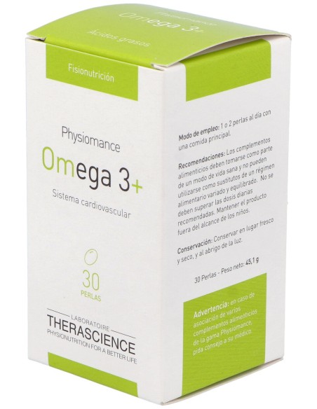 Physiomance Omega 3 Plus 30Perlas