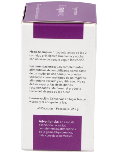Therascience Physiomance Enzymup 60 Capsulas