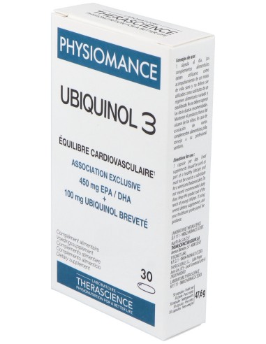 Physiomance Ubiquinol 3 30Cap.