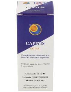 Capitis Gotas 50Ml.