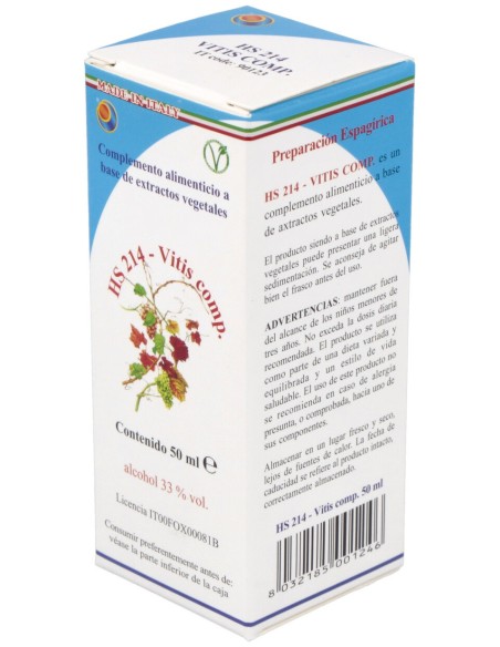 Hs 214 Vitis Comp. Gotas 50Ml.
