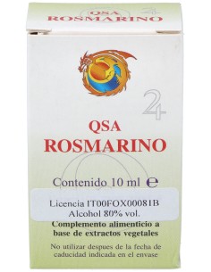 Herboplanet Qsa Rosmarino Romero Gotas 10Ml
