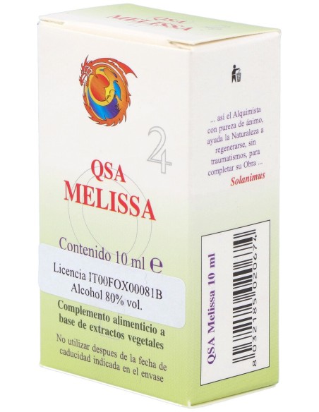 Qsa Melissa Gotas 10Ml.