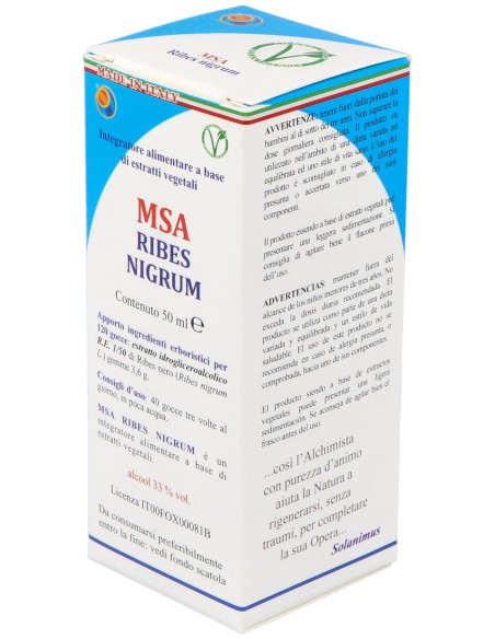 Msa Ribes Nigrum Yemas Grosellero Negro 50Ml.