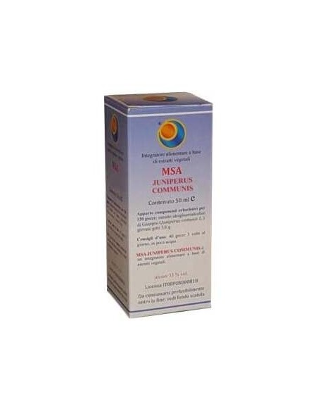 Msa Juniperus Communis Jovenes Brotes Enebro 50Ml.