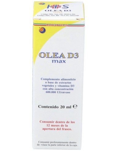 Olea D3 Max Gotas 20Ml.
