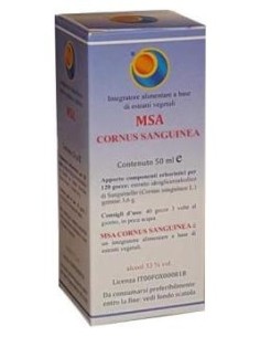 Msa Cornus Sanguinea Yemas 50Ml.