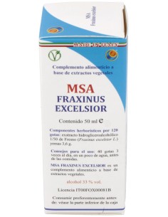 Msa Fraxinus Excelsior Yemas 50Ml.