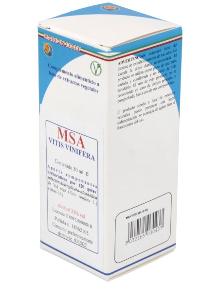 Msa Vitis Vinifera Brotes Jovenes 50Ml.