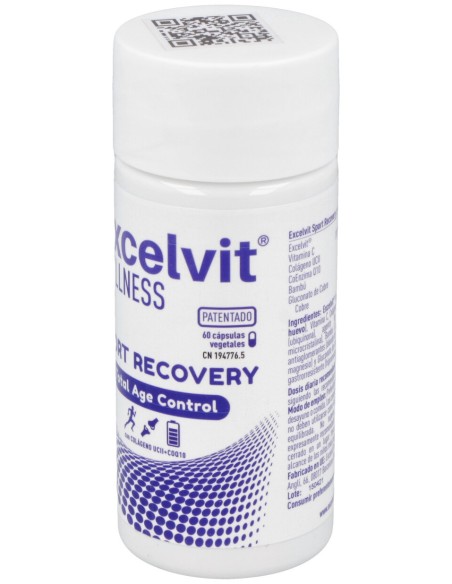 Excelvit Sport Recovery 60 Cápsulas