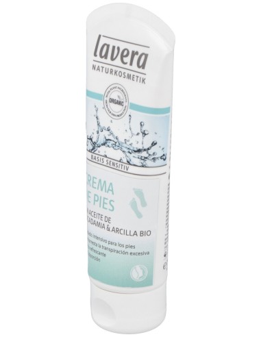 Crema Pies Ac. Macadamia+Arcilla 75Ml. Bio