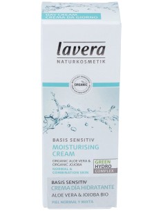 Lavera Basis Sensitiv Moisturising Cream Aloe Vera &...