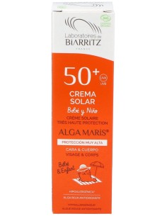Laboratoires De Biarritz Crema Solar Spf50+ Alga Maris 100Ml