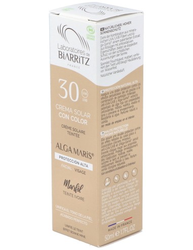 Algamaris Crème Solaire Teinte Ivoire Spf30 50Ml