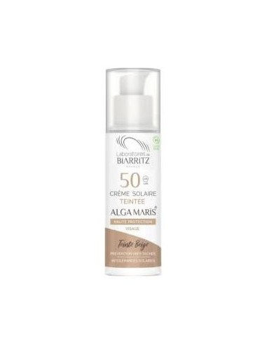 Crema Facial Color Beige Spf50 50Ml.