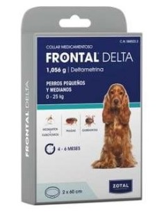 Frontal Delta Duo Collar Antiparasitario 2X60Cm